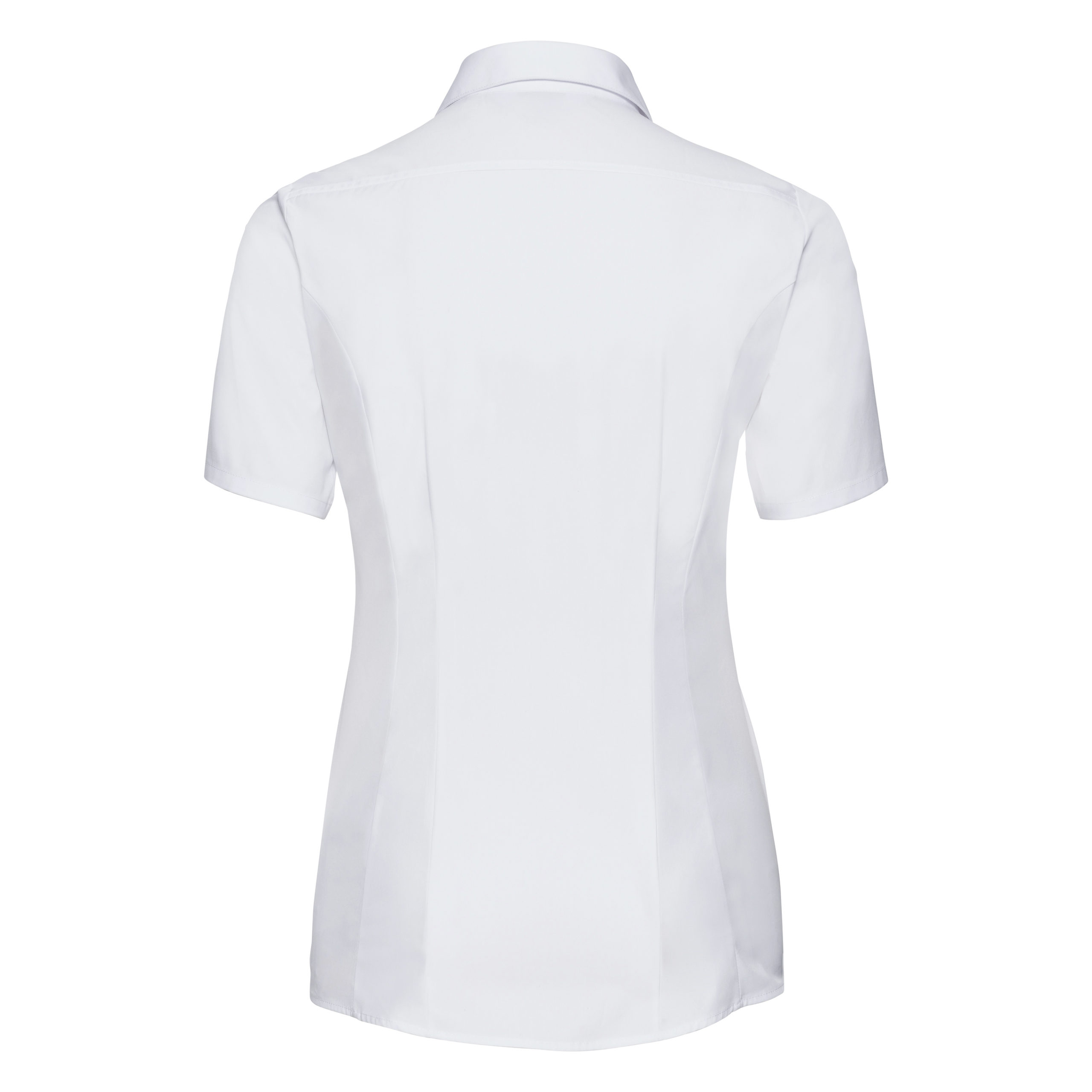 Damen Kurzarm Bluse mit verdeckter Knopfleiste – Bever-Store